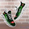 Zundapp Shoes Green Square Pattern Custom Name Max Soul Sneakers For Men Women
