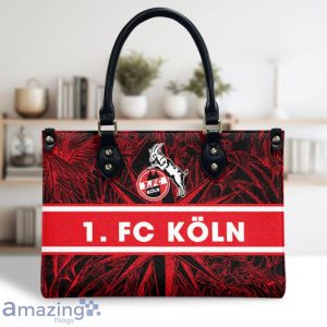 1. FC Koln Leather Handbag Custom Name Nice Gift For Women, Mother Day image 1. FC Koln Leather Handbag Custom Name Nice Gift For Women, Mother Day Product Photo 2
