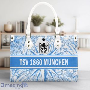 1860 Munich Leather Handbag Custom Name Nice Gift For Women, Mother Day image 1860 Munich Leather Handbag Custom Name Nice Gift For Women, Mother Day Product Photo 3