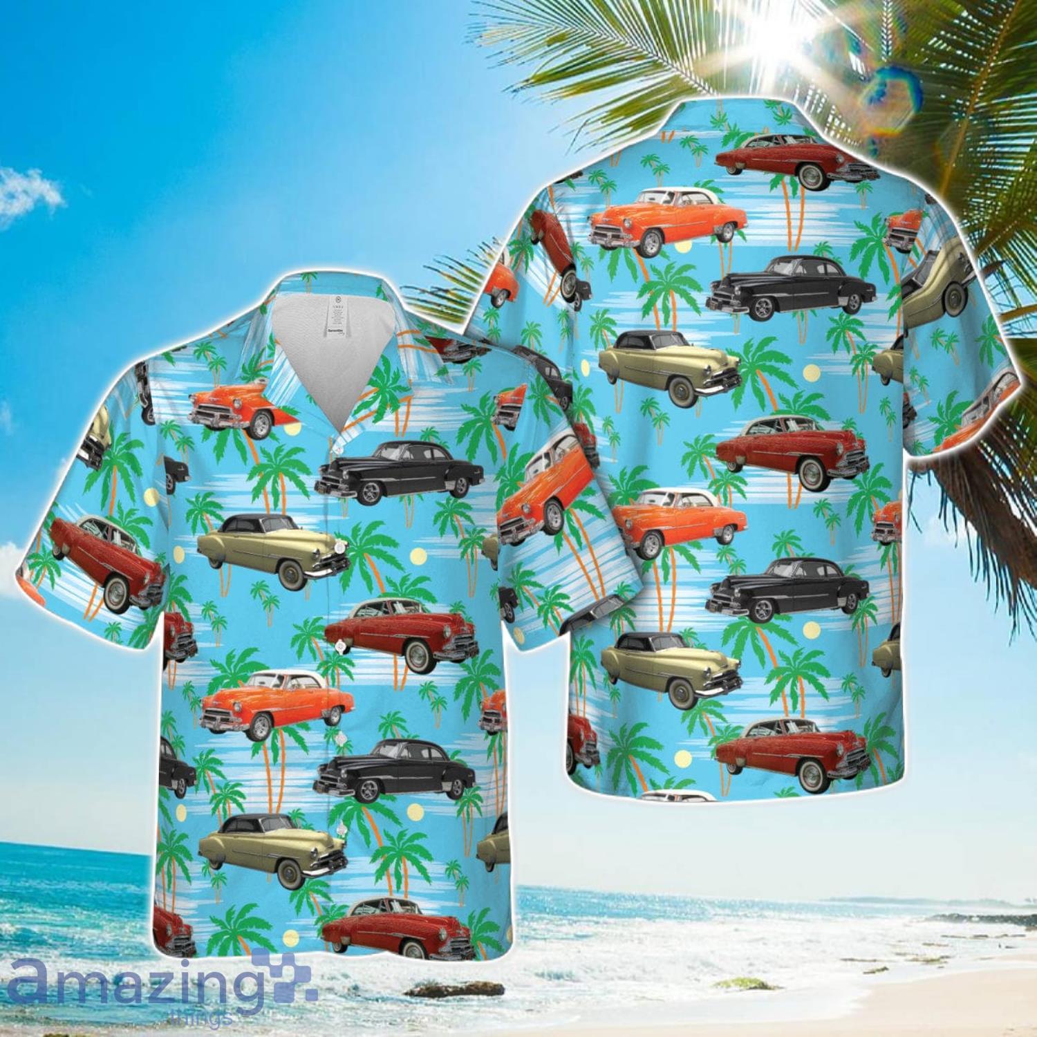 1951 Chevrolet Bel Air Hawaiian Shirt Cute Summer Gift image 1951 Chevrolet Bel Air Hawaiian Shirt Cute Summer Gift Product Photo 1