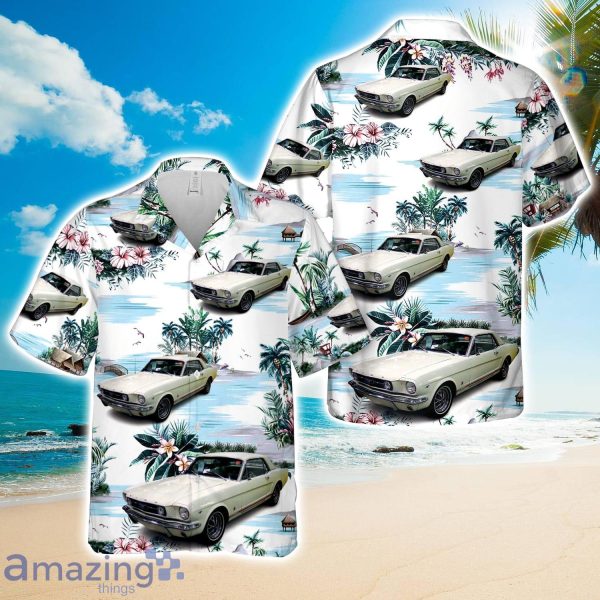 1964 - 1968 Ford Mustang GT Coupe Hawaiian Shirt Cute Summer Gift Product Photo 1