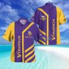 Minnesota Vikings Short Sleeve Button Down Tropical Hawaiian Shirt Limited Edition