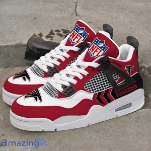 Atlanta Falcons NFL Air Jordan 4 Custom Name Sneaker For Fans Product Photo 1