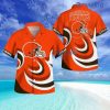 Cleveland Browns Regular Fit Unisex Premium Button Down Tropical Hawaiian Shirt
