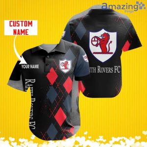 Raith Rovers F.C. Sports Logo Jersey Baseball Shirt Custom Name With Diamond Brush Pattern For Men And Women Product Photo 1