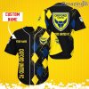Oxford United F.C Sports Logo Jersey Baseball Shirt Custom Name With Diamond Brush Pattern For Men And Women