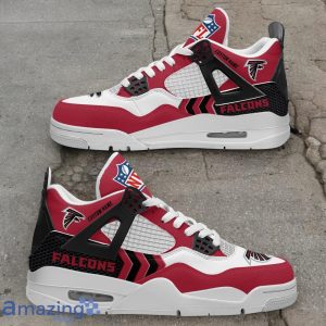 Atlanta Falcons NFL Air Jordan 4 Custom Name Sneaker For Fans Product Photo 3