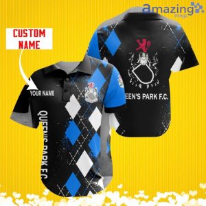 Queen_s Park F.C. Sports Logo Jersey Baseball Shirt Custom Name With Diamond Brush Pattern For Men And Women Product Photo 1