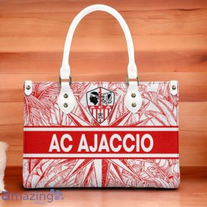 AC Ajaccio Leather Handbag Custom Name Gift For Women Product Photo 3