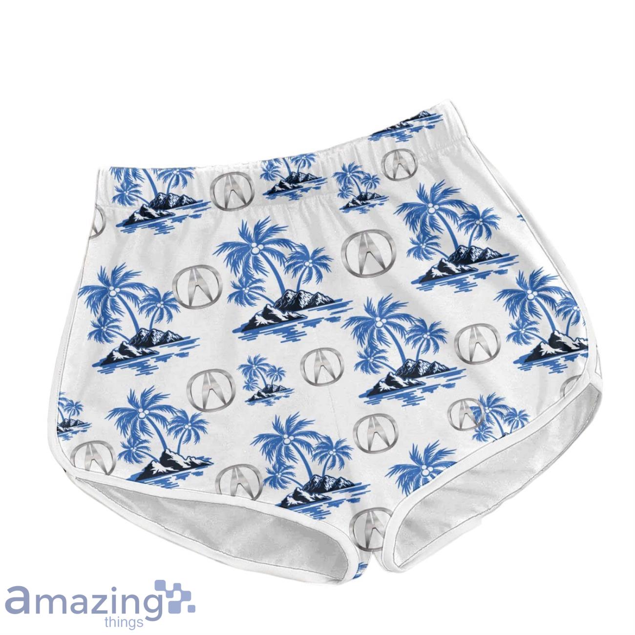 Acura Combo Hawaiian Shirt & Short Summer Beach For Fans image Acura Combo Hawaiian Shirt & Short Summer Beach For Fans Product Photo 2