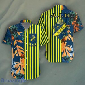 AIK Fotboll Hawaiian Shirt & Short Aloha Beach Summer For Men Women Product Photo 1