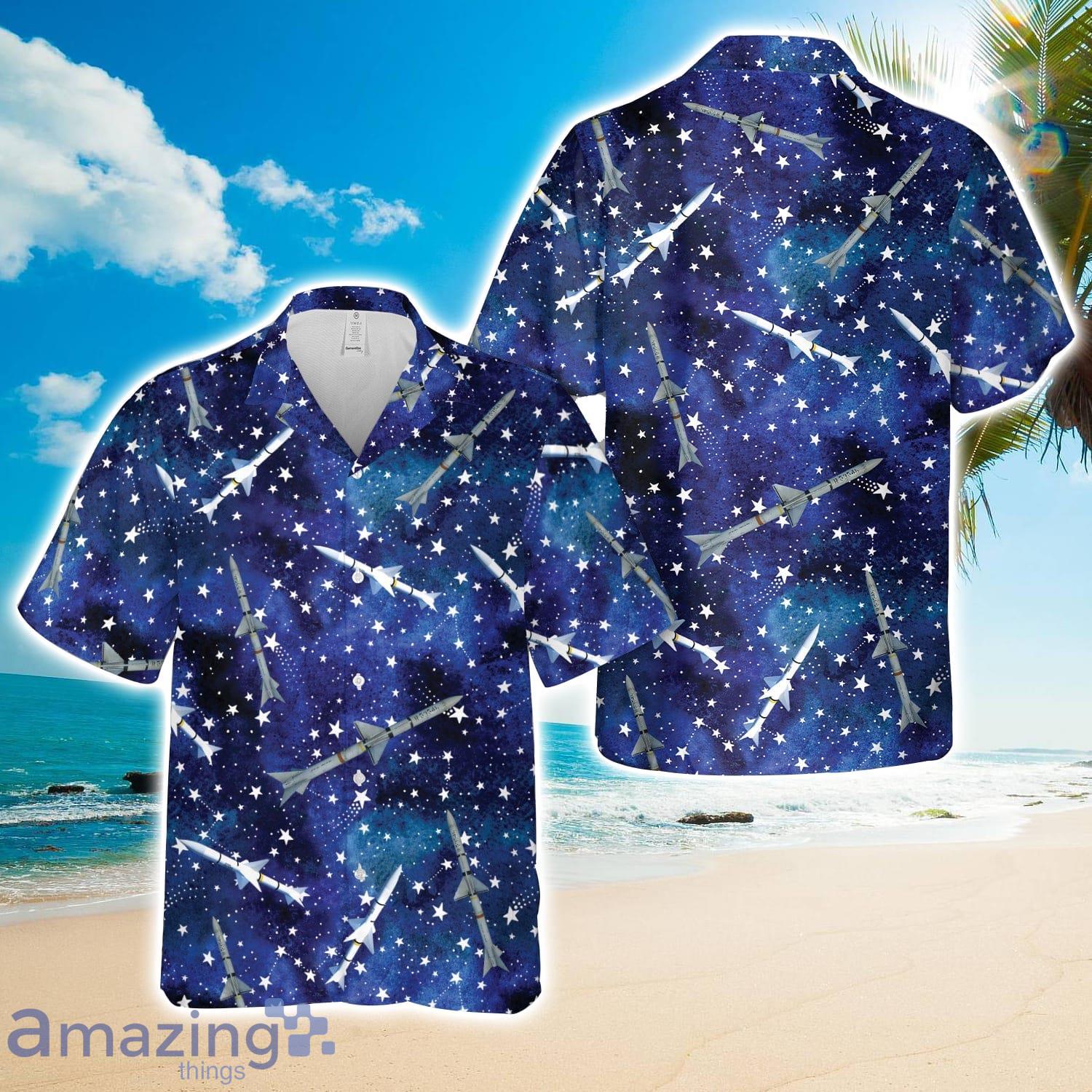 AIM 7 Sparrow air to air missile Hawaiian Shirt Cute Summer Gift image AIM-7 Sparrow air-to-air missile Hawaiian Shirt Cute Summer Gift Product Photo 1