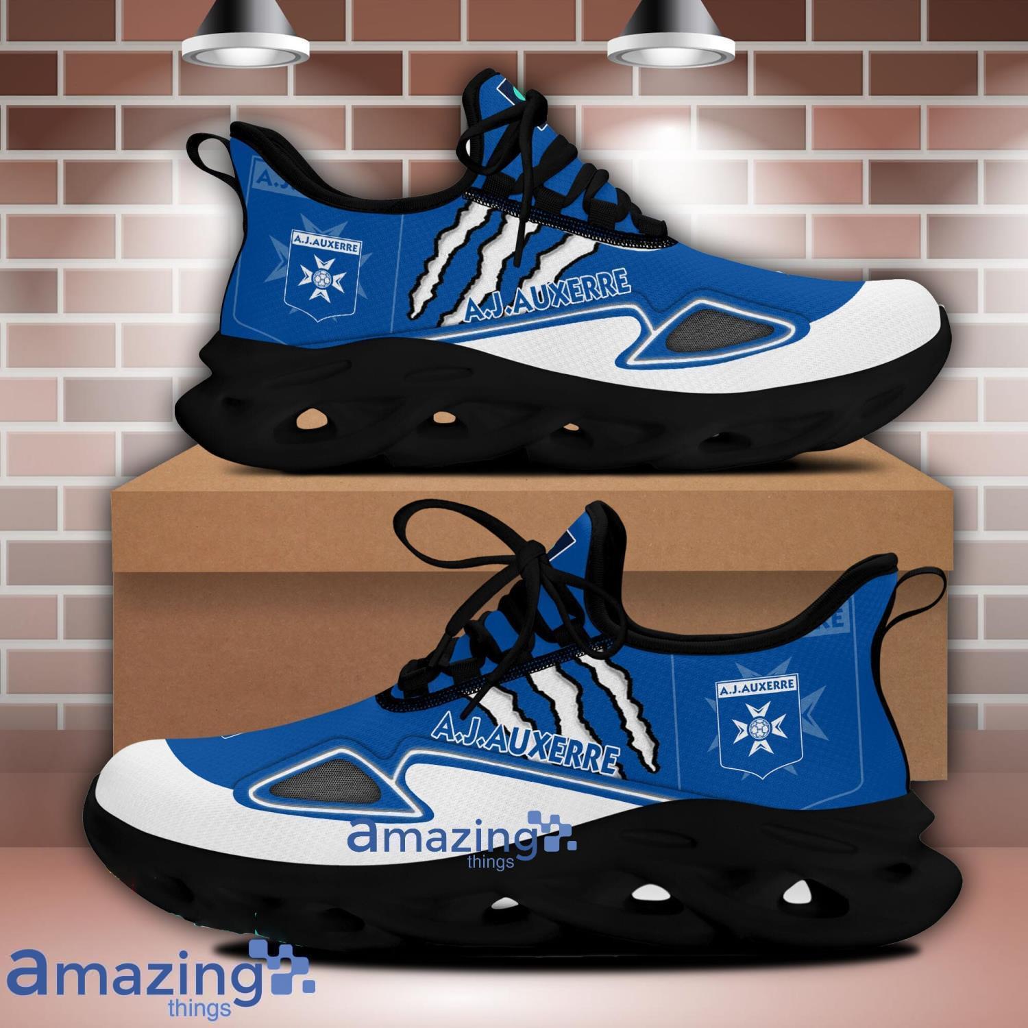 AJ Auxerre Max Soul Shoes Wolf Scratches Designs New Running Sneakers For Men And Women image AJ Auxerre Max Soul Shoes Wolf Scratches Designs New Running Sneakers For Men And Women Product Photo 4