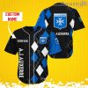 AJ Auxerre  Sports Logo Jersey Baseball Shirt Custom Name With Diamond Brush Pattern For Men And Women