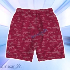Alabama Crimson Tide 2024 NCAA Logo Basketball Pattern Hawaiian Shirt & Short Product Photo 4