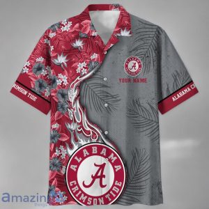 Alabama Crimson Tide Hawaiian Shirt 3D New Treding Custom Name Gift For Men Women Product Photo 2