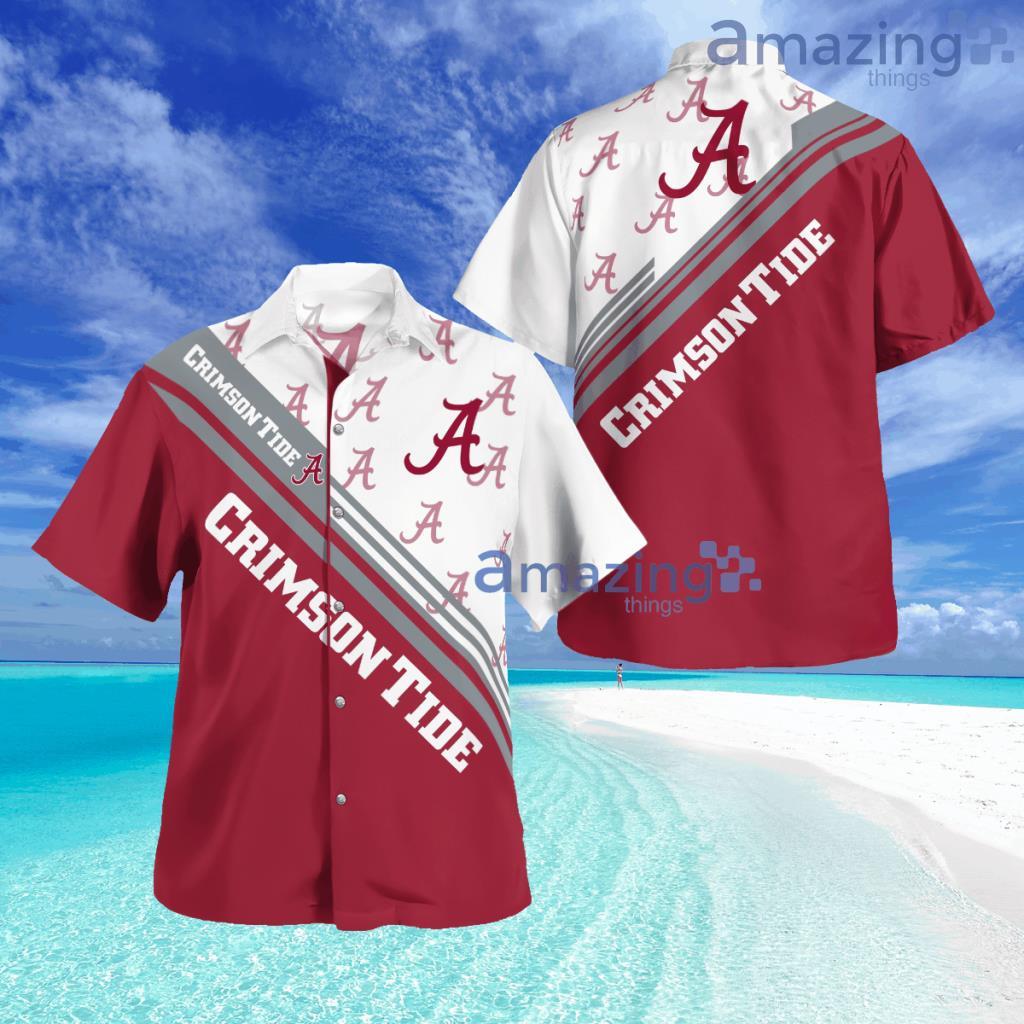Alabama Crimson Tide Standard Paradise Hawaiian Shirt Gift For Men And Women image Alabama Crimson Tide Standard Paradise Hawaiian Shirt Gift For Men And Women Product Photo 1