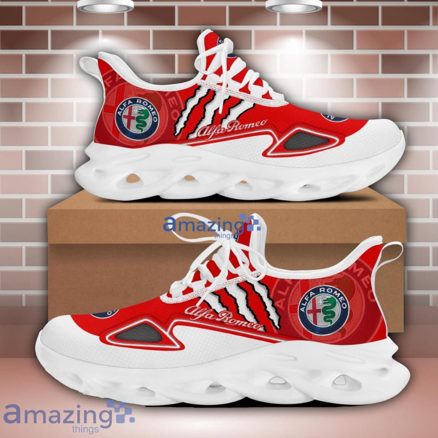 Alfa Romeo Max Soul Shoes Wolf Scratches Designs New Sneakers For Men And Women image Alfa Romeo Max Soul Shoes Wolf Scratches Designs New Sneakers For Men And Women Product Photo 2