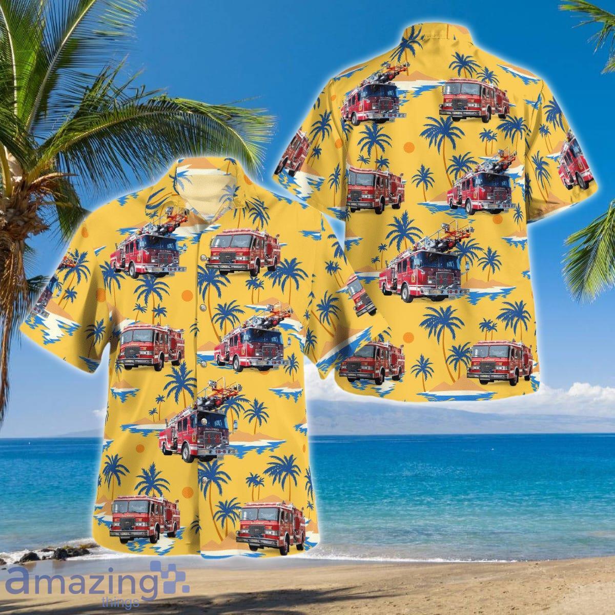 Alloway Twp Fire Company, Alloway, Hawaiian Shirt Best Gift image Alloway Twp Fire Company, Alloway, Hawaiian Shirt Best Gift Product Photo 1