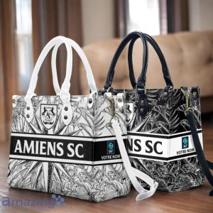 Amiens SC Leather Handbag Custom Name Gift For Women Product Photo 1