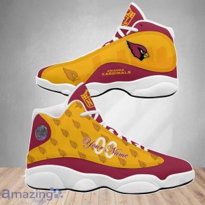 Arizona Cardinals NFL Air Jordan 13 Shoes Custom Number & Name Trending Product Photo 3