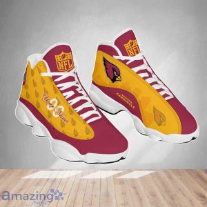Arizona Cardinals NFL Air Jordan 13 Shoes Custom Number & Name Trending Product Photo 1