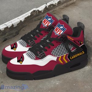 Arizona Cardinals NFL Air Jordan 4 Custom Name Sneaker For Fans Product Photo 4