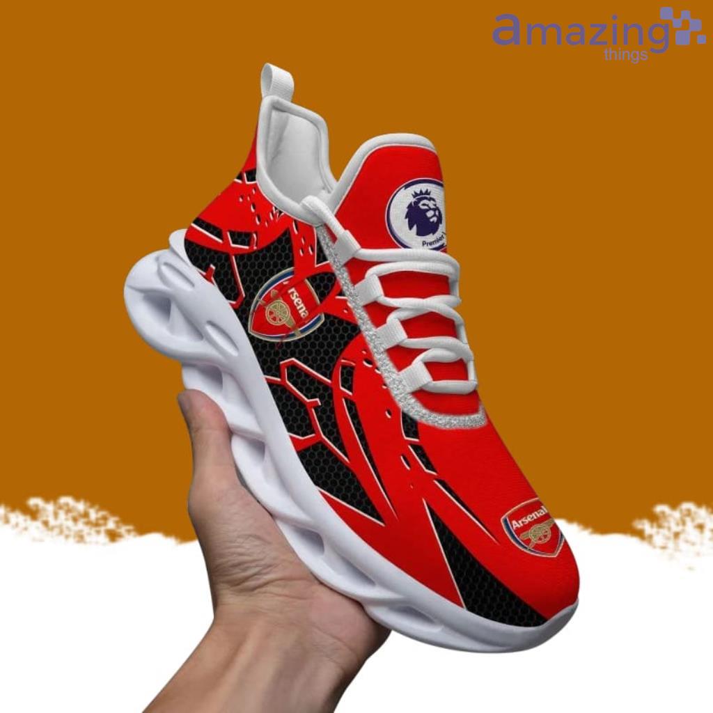 Arsenal F.C. Brand Logo Clunky Max Soul Shoes Sneaker Classic Gift For Big Fans image Arsenal F.C. Brand Logo Clunky Max Soul Shoes Sneaker Classic Gift For Big Fans Product Photo 1