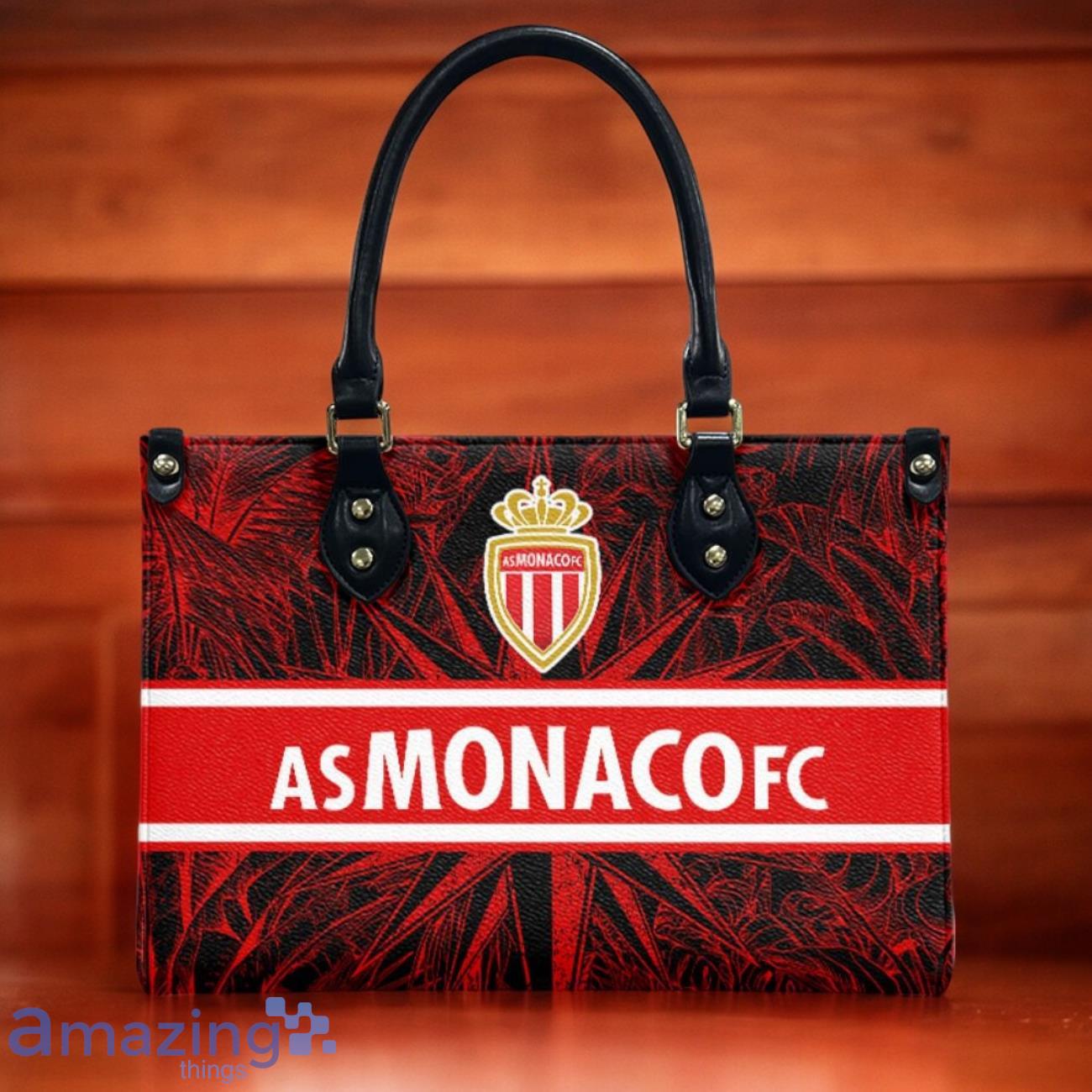 AS Monaco Leather Handbag Custom Name Gift For Women image AS Monaco Leather Handbag Custom Name Gift For Women Product Photo 2