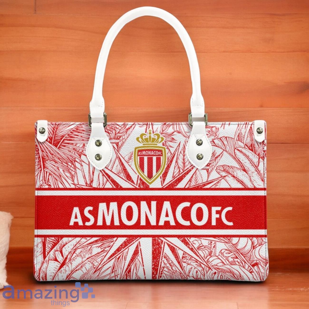 AS Monaco Leather Handbag Custom Name Gift For Women image AS Monaco Leather Handbag Custom Name Gift For Women Product Photo 3