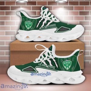 AS Saint-Etienne Max Soul Shoes Wolf Scratches Designs New Running Sneakers For Men And Women Product Photo 2