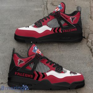 Atlanta Falcons NFL Air Jordan 4 Custom Name Sneaker For Fans image Atlanta Falcons NFL Air Jordan 4 Custom Name Sneaker For Fans Product Photo 2