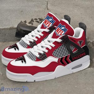 Atlanta Falcons NFL Air Jordan 4 Custom Name Sneaker For Fans Product Photo 1