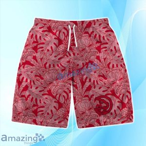 Atlanta Hawks NBA Hawaiian Shirt & Short Summer Beach Product Photo 3