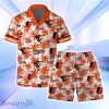 Baltimore Orioles MLB Logo Coconut Tree Pattern Hawaiian Shirt & Short