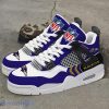 Baltimore Ravens NFL Air Jordan 4 Custom Name Sneaker For Fans