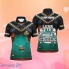 Billiard Less Talk More Chalk 3D Full Printing Polo Shirts, Billiard Shirt Designs Special Gift