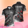 Billiards Balls Paint Splash Name 3D Polo Shirts, Billiard Shirt Designs Special Gift