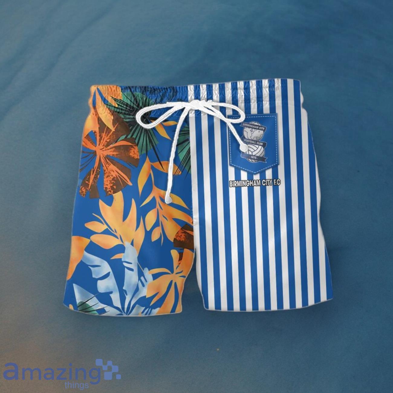 Birmingham City F.C Hawaiian Shirt & Short Aloha Beach Summer For Men Women image Birmingham City F.C Hawaiian Shirt & Short Aloha Beach Summer For Men Women Product Photo 2