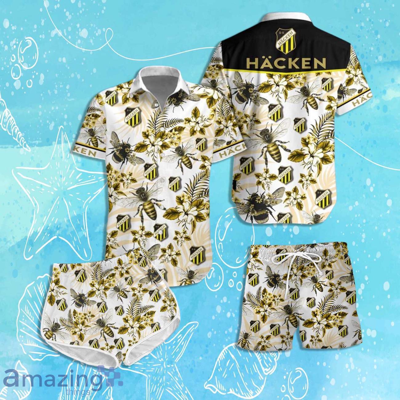 BK Hacken Hawaiian Shirt & Short 2024 Summer Beach For Fans image BK Hacken Hawaiian Shirt & Short 2024 Summer Beach For Fans Product Photo 1