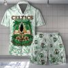 Boston Celtics – NBA The Land Of Sunshine Pattern Hawaiian Shirt And Short