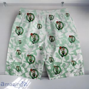 Boston Celtics - NBA The Land Of Sunshine Pattern Hawaiian Shirt And Short Product Photo 4