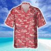Boston Red Sox Tropical Aop Pocket Tropical Hawaiian Shirt