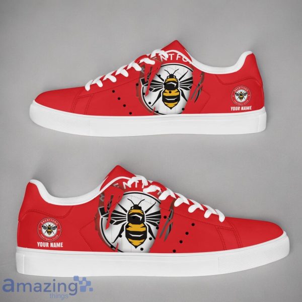Brentford EPL Custom Name New Stansmith Shoes Gifts For Fans Product Photo 1