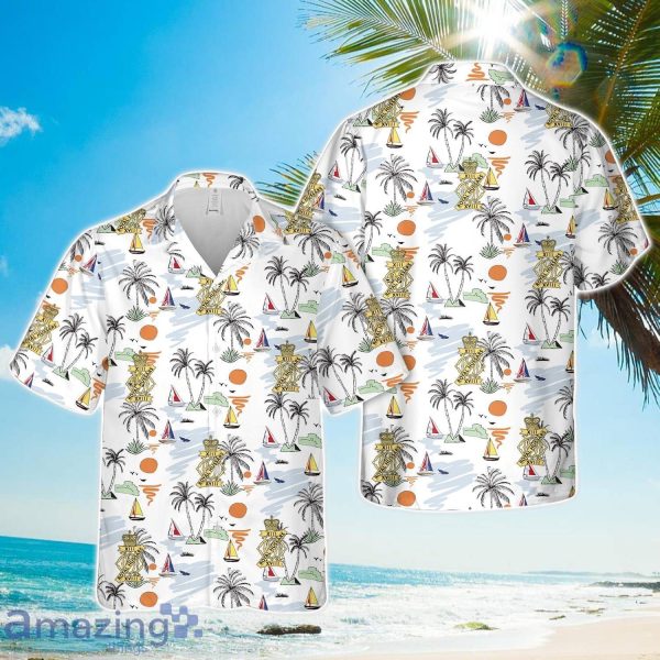 British Army 18th Royal Hussars Hawaiian Shirt Cute Summer Gift Product Photo 1