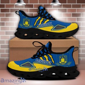 Brøndby IF Max Soul Shoes Wolf Scratches Designs New Running Sneakers For Men And Women Product Photo 4