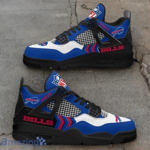 Buffalo Bills NFL Air Jordan 4 Custom Name Sneaker For Fans Product Photo 2