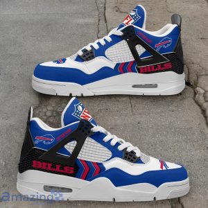 Buffalo Bills NFL Air Jordan 4 Custom Name Sneaker For Fans Product Photo 3