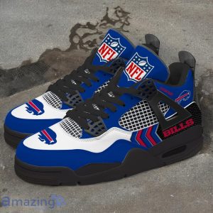 Buffalo Bills NFL Air Jordan 4 Custom Name Sneaker For Fans Product Photo 4