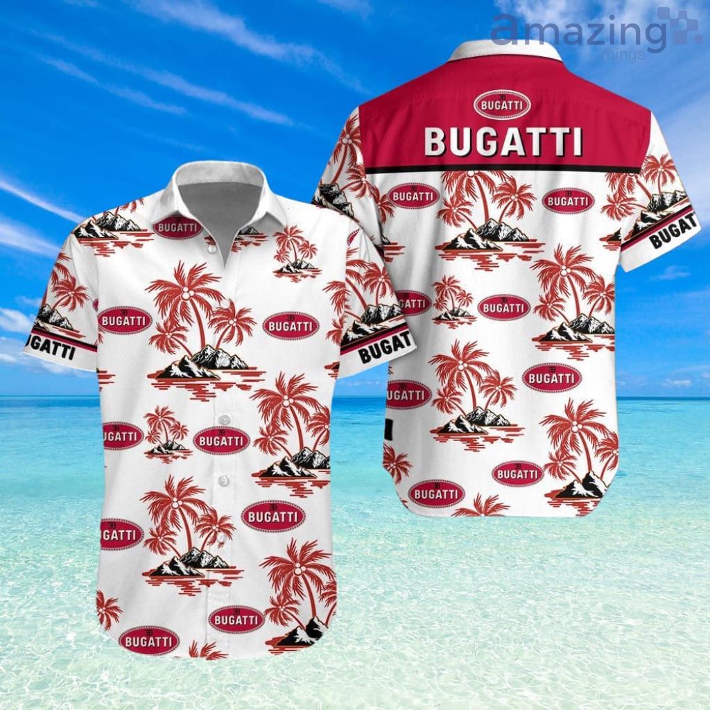 Bugatti Hawaiian Shirt And Shorts Trendy Beach Season For Men And Women image Bugatti Hawaiian Shirt And Shorts Trendy Beach Season For Men And Women Product Photo 1